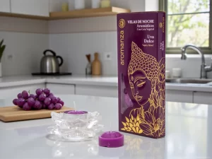 VELAS DE NOCHE AROMATICAS X10 AROMANZA