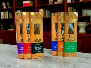 vgdfggh PALO SANTO BUENA ONDA COMBINADO X 8 VARILLAS AROMANZA