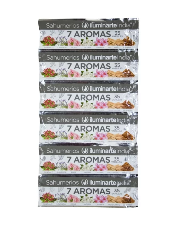 gdgdg SAHUMERIO 7 AROMAS ILUMINARTE X12