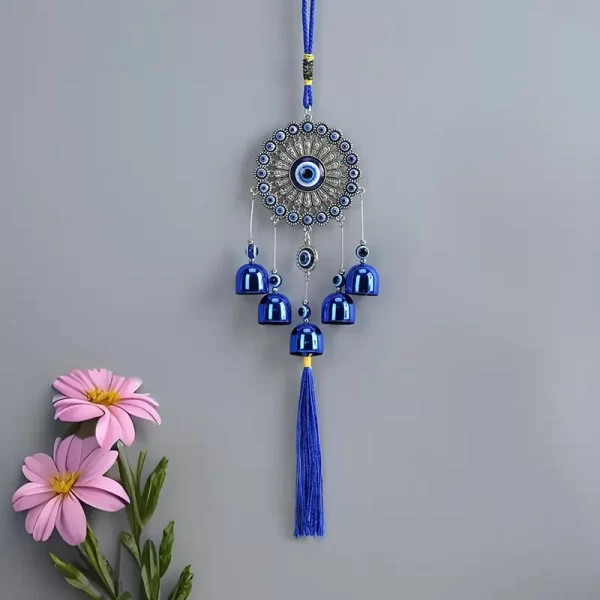 PLACA DE FLOR CON BORLA Y CAMPANA