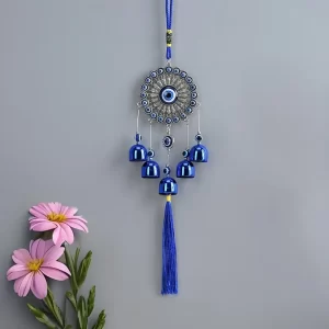 PLACA DE FLOR CON BORLA Y CAMPANA