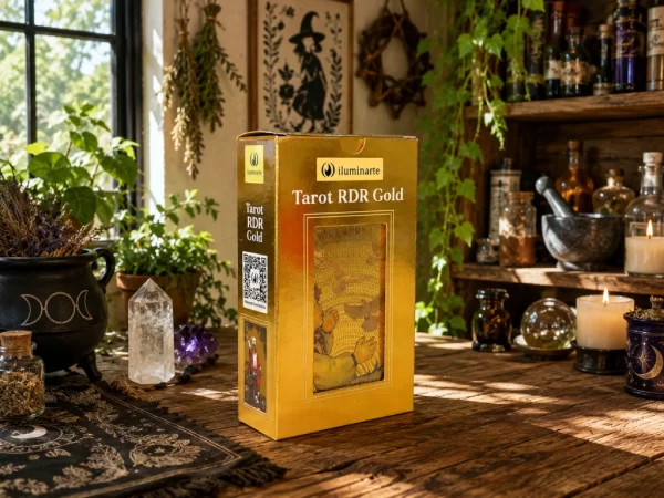 hyrt Tarot RDR Gold con Cartas Doradas