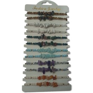 BLISTER DE PULSERA DE PIEDRA